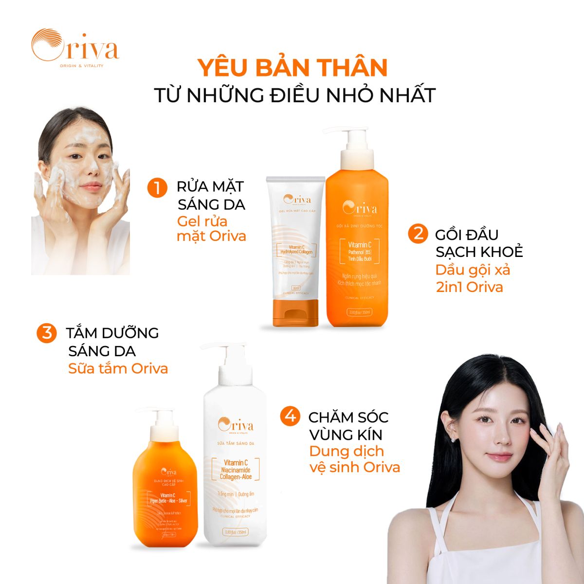 combo chăm sóc toàn thân